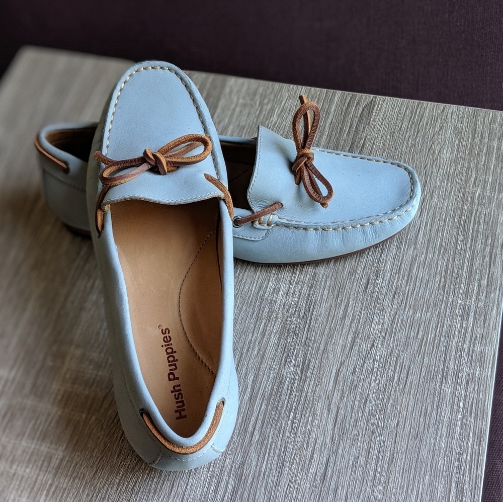 Hush puppies moccasins